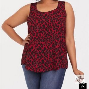 Torrid Georgette Tank Blouse size 3 22\24
